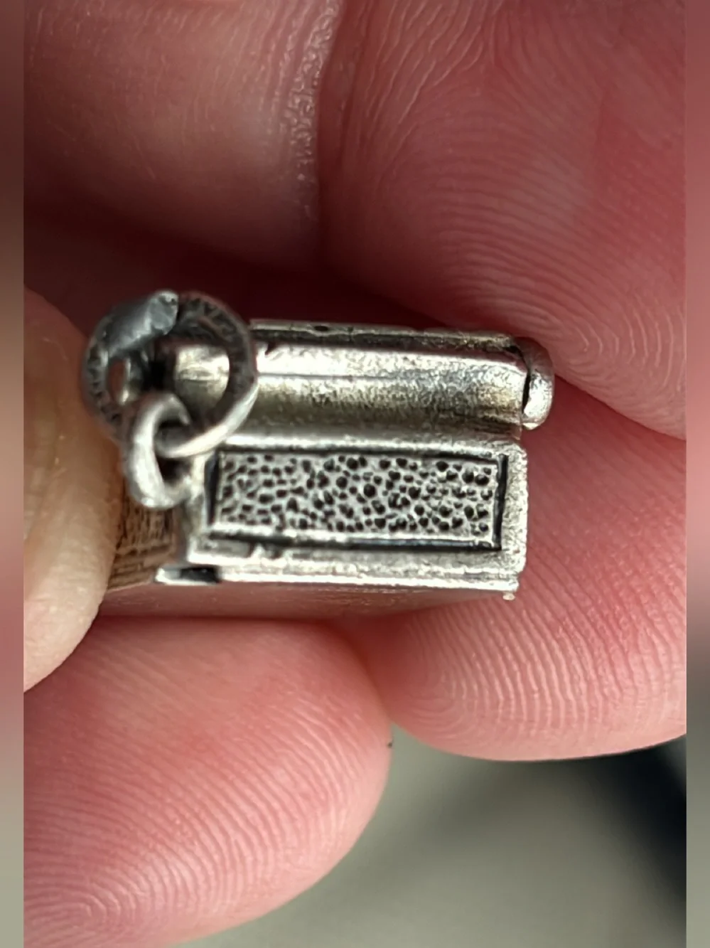 Vintage Danecraft Sterling Silver Type Writer Charm